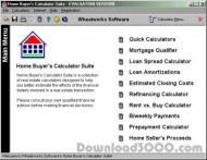 Home Buyers Calculator Suite screenshot